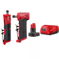12V Lithium-Ion Brushless Cordless 1/4 in. Die Grinder Kit with Battery & Charger L698818
