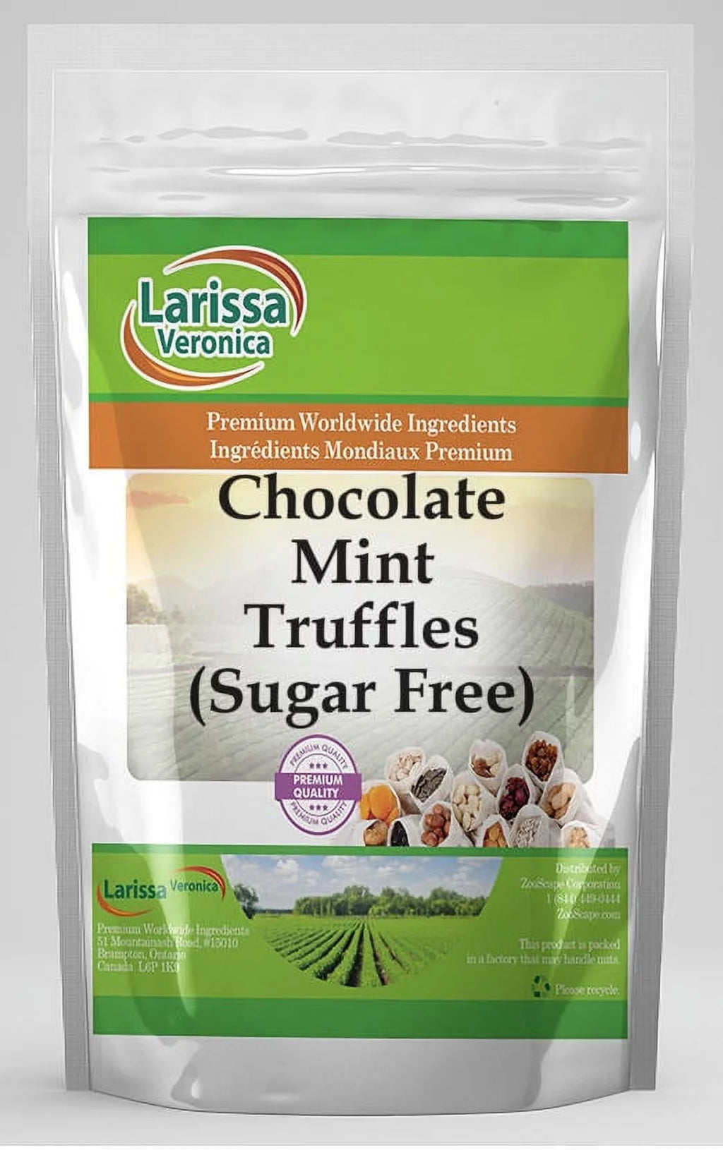 Sugar Free Chocolate Mint Truffles 16 oz 3-Pack B1882