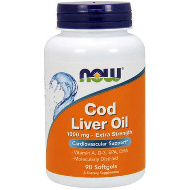 Cod Liver Oil 1000mg 90 Capsules I85806