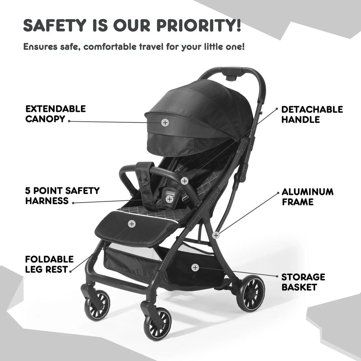 Compact Lightweight Umbrella Stroller P51573