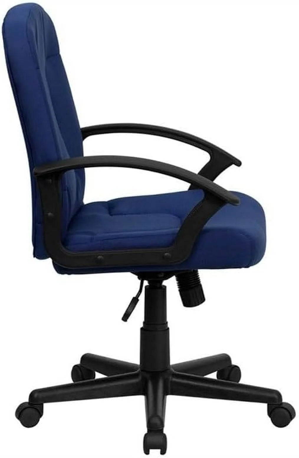 Navy Blue Fabric Office Chair with Arms Q412537