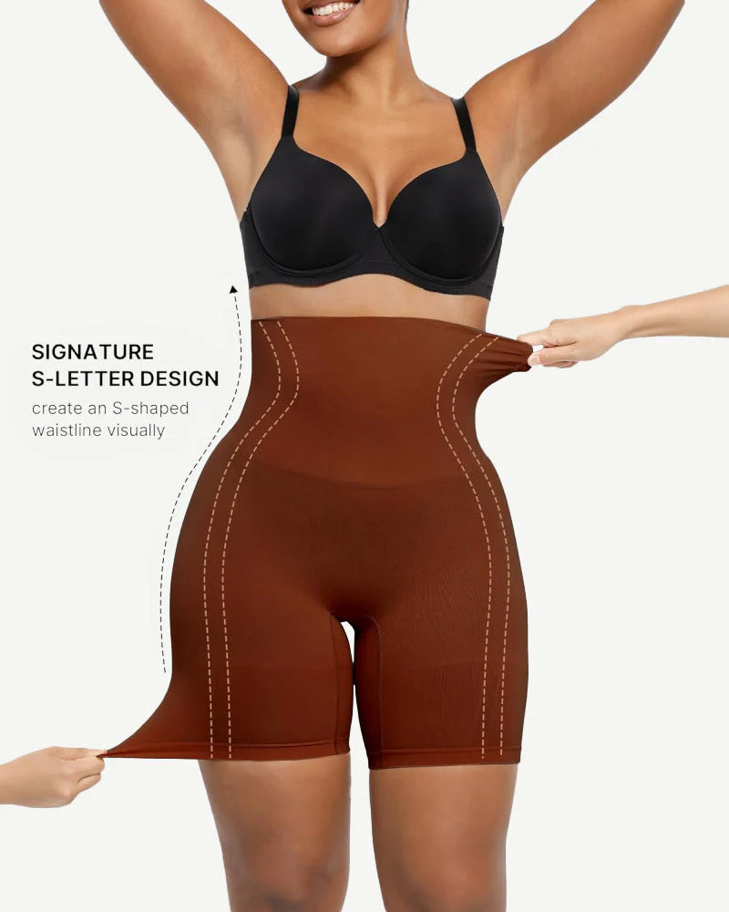 Tummy Control Butt Lift Shapewear Shorts S7554