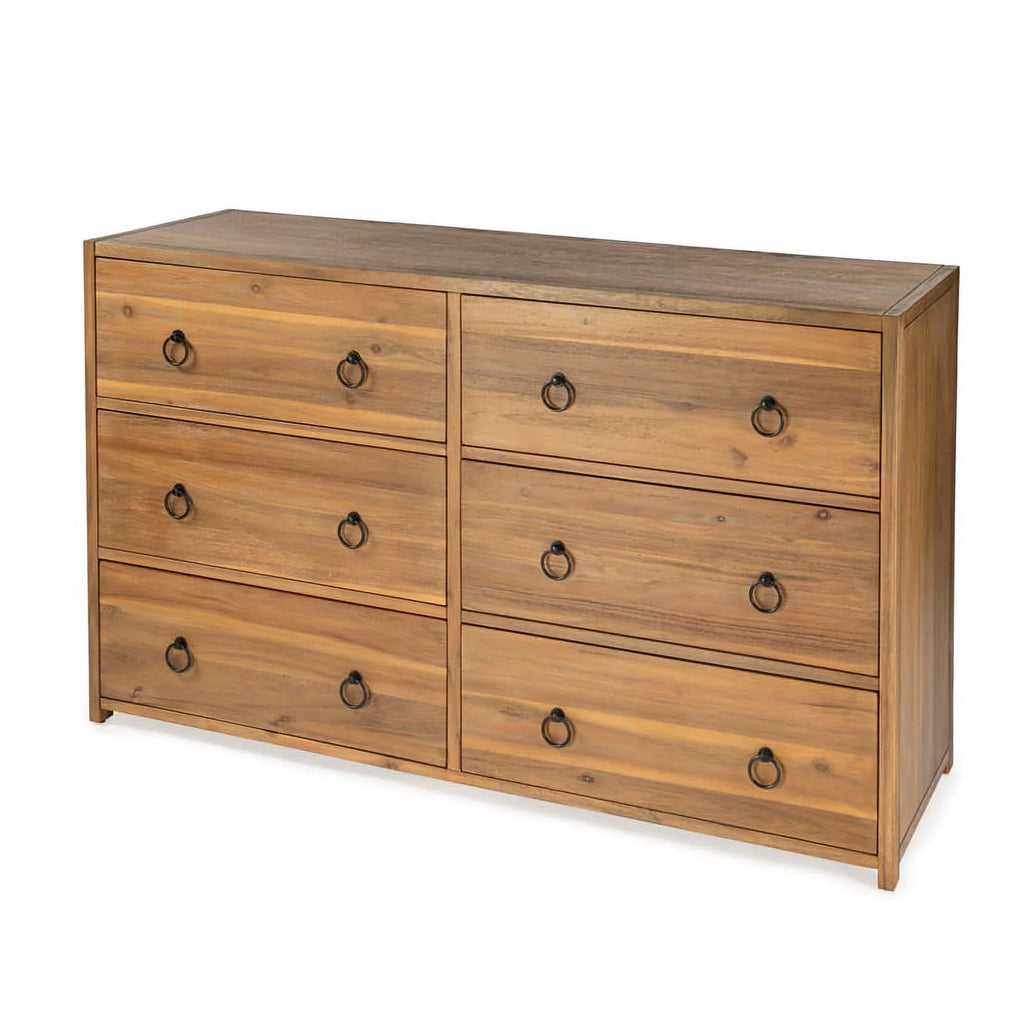 6-Drawer Engineered Wood Double Dresser H699