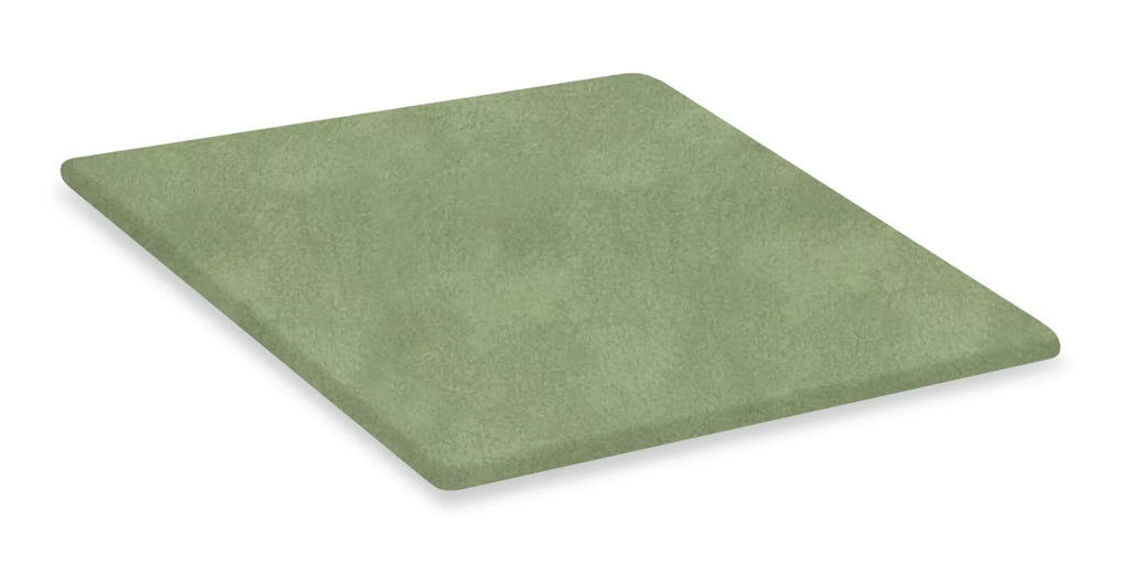26" Square Pale Green Vinyl Covered Lazy Susan Q14672