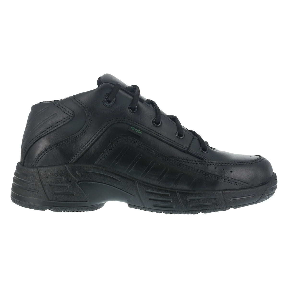 Black Leather Work Shoes H603553