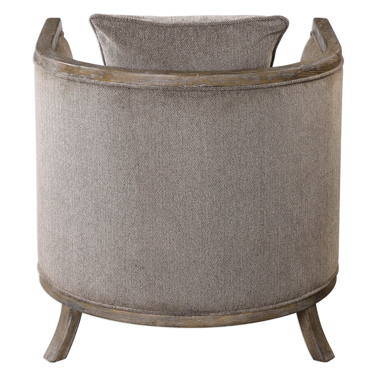 Gray Chenille Accent Chair K3035