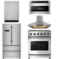 30 Gas Range, Range Hood, Microwave, Refrigerator, Dishwasher Q156037