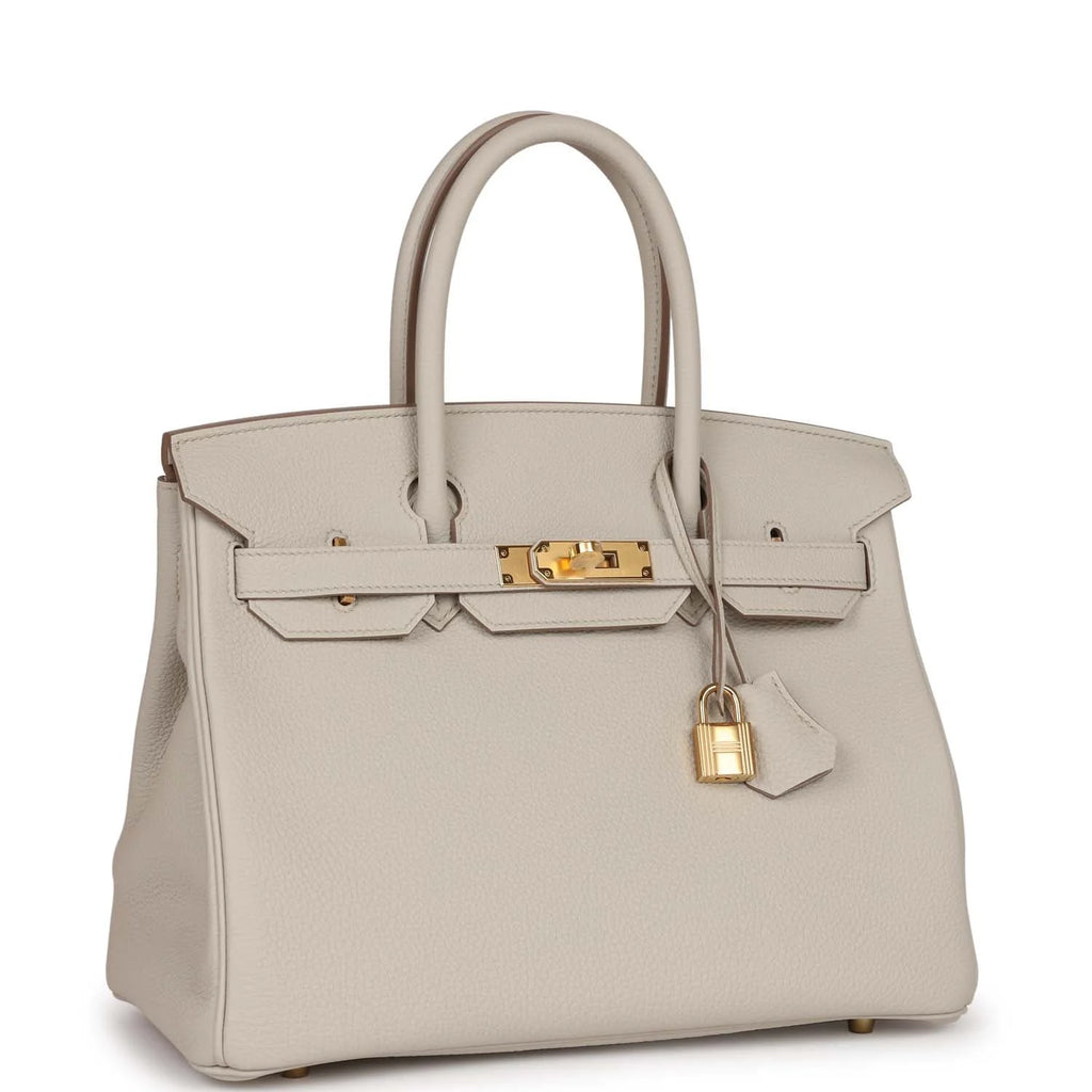 Beton Togo Leather Handbag B41341