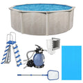 18 Foot by 52 Inch Steel Frame Above Ground Pool K742