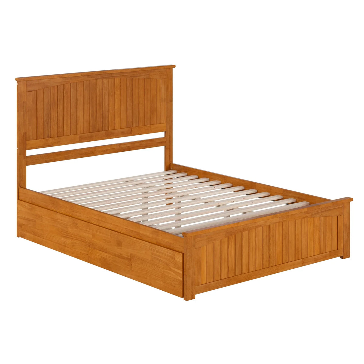 Queen Platform Bed with Trundle B7684