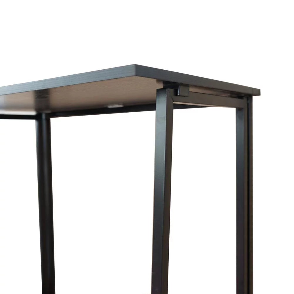 Black Folding Computer Desk H476