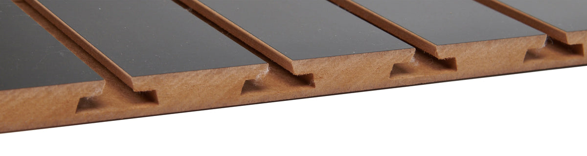 Black Slatwall Panels Pack of 2 Q105554