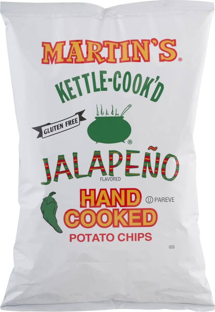 Jalapeno Potato Chips 8 Oz 4 Bags P31682