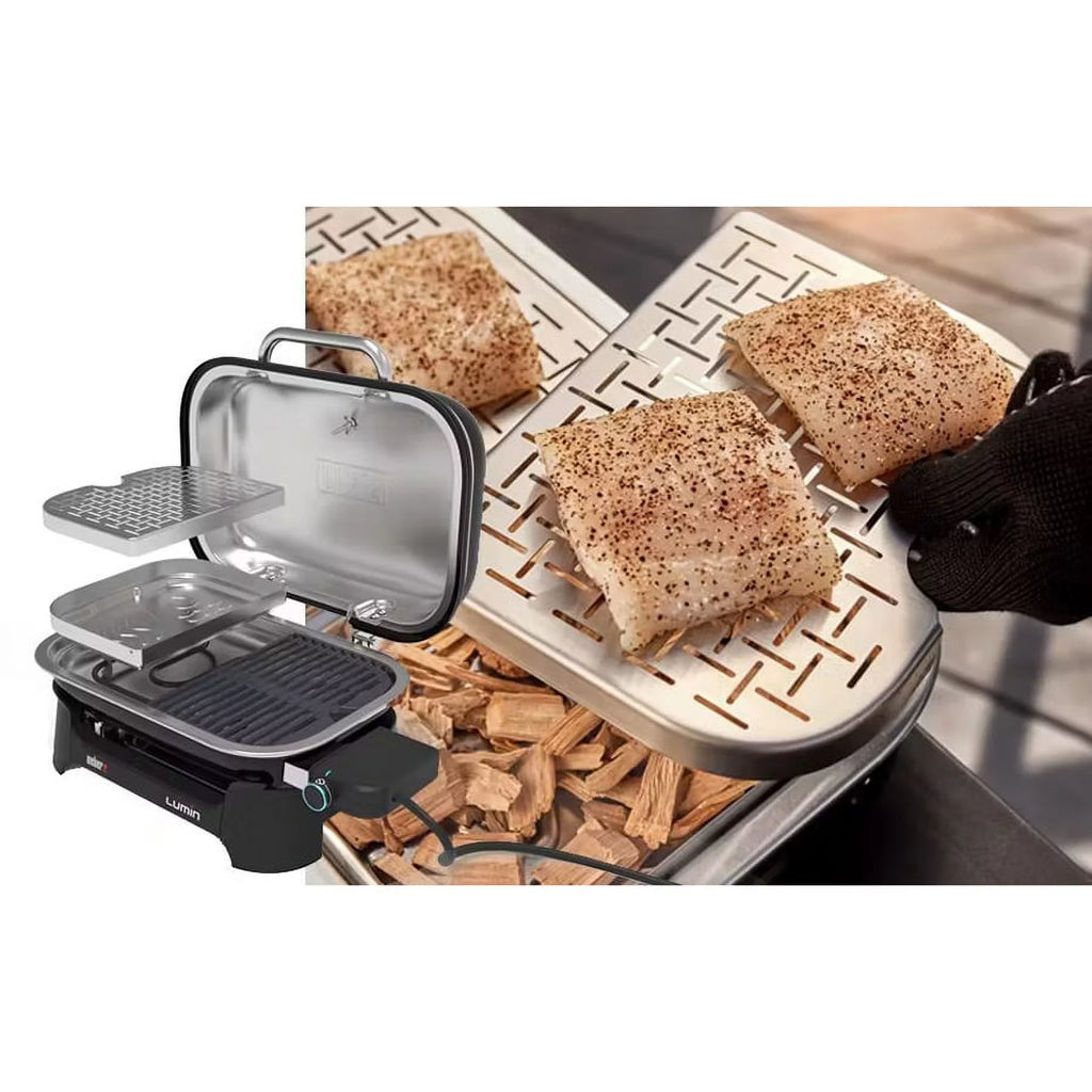 Electric Indoor/Outdoor Grill, Black M858