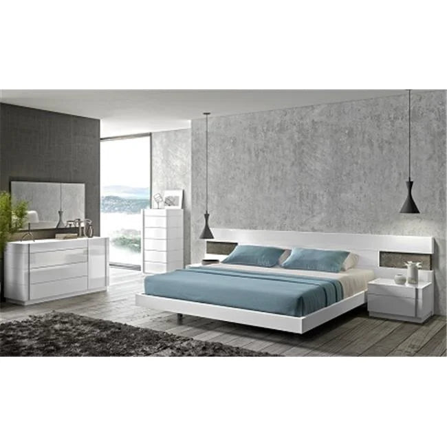 White 6 Drawer Chest F680