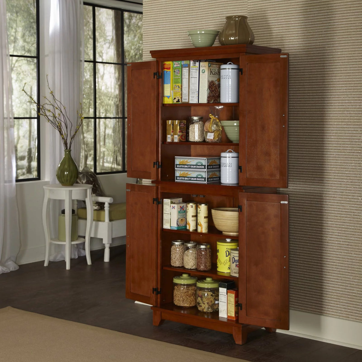 Brown Wood Pantry K358292