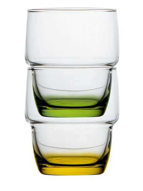 Stackable Glass 6 Pcs I6515