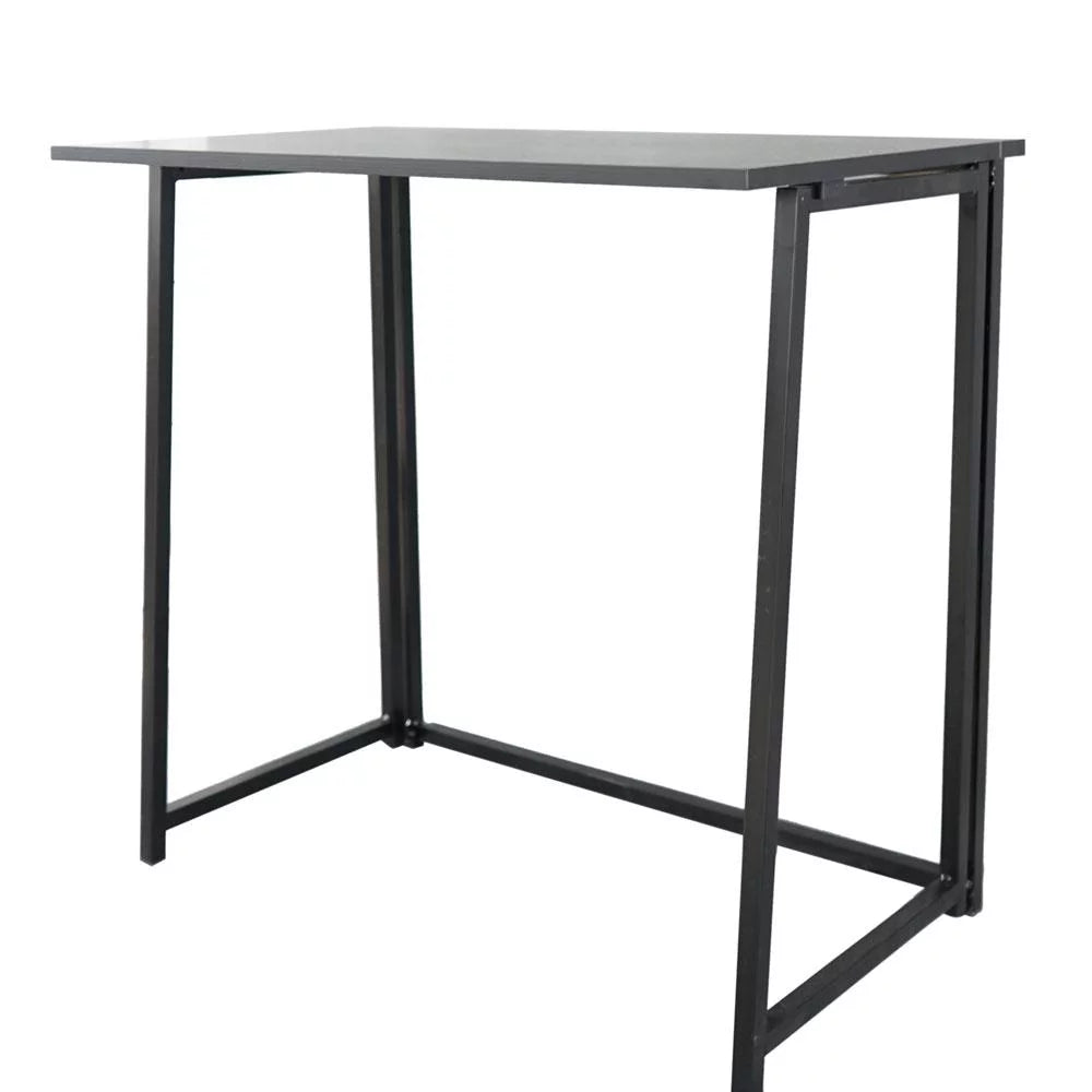 Black Folding Computer Desk H476