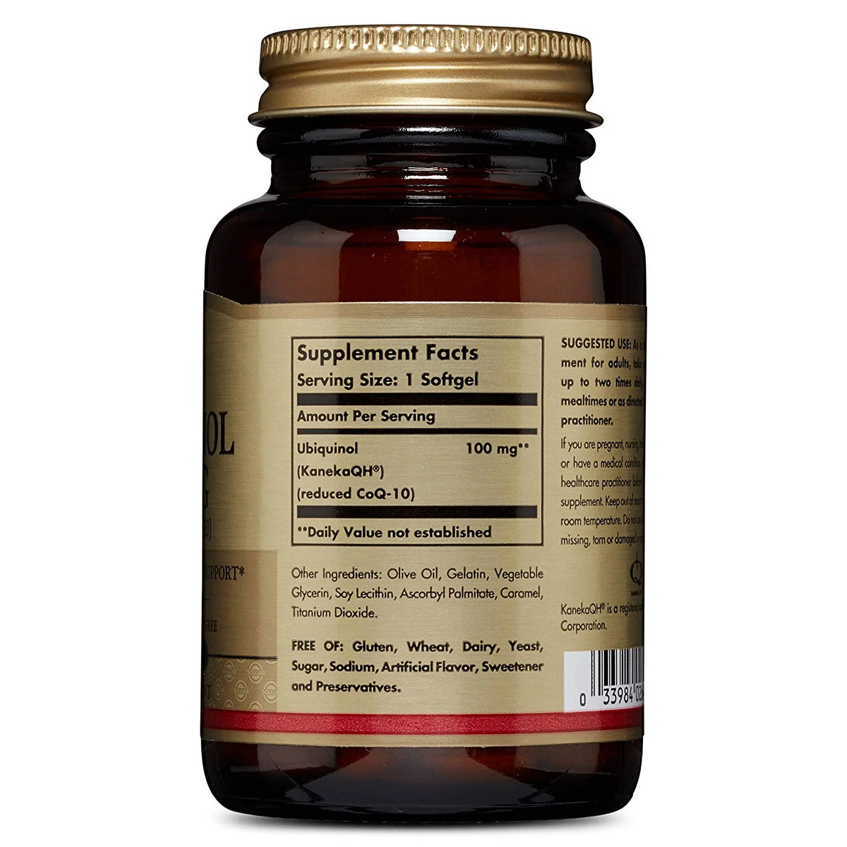 Ubiquinol 100 mg Softgels E1260