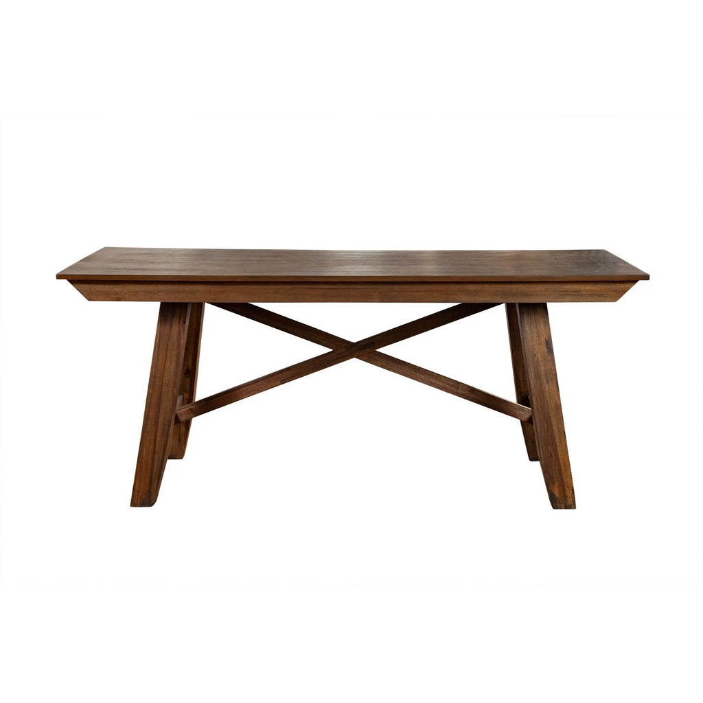 72 Inch Solid Acacia Wood Rectangular Dining Table M6456