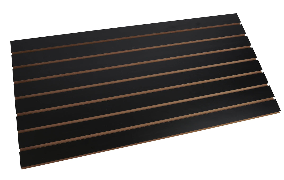 Black Slatwall Panels Pack of 2 Q105554