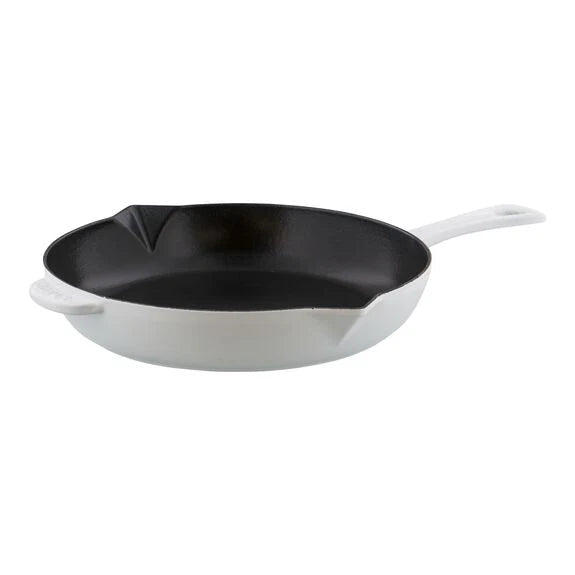 White Cast Iron Fry Pan E616686